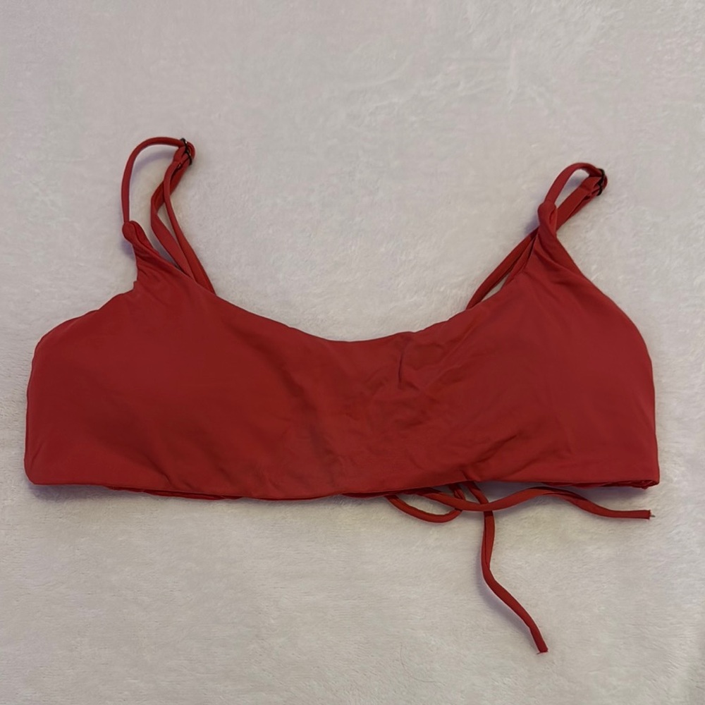 O'Neill Red Strappy Bikini Top